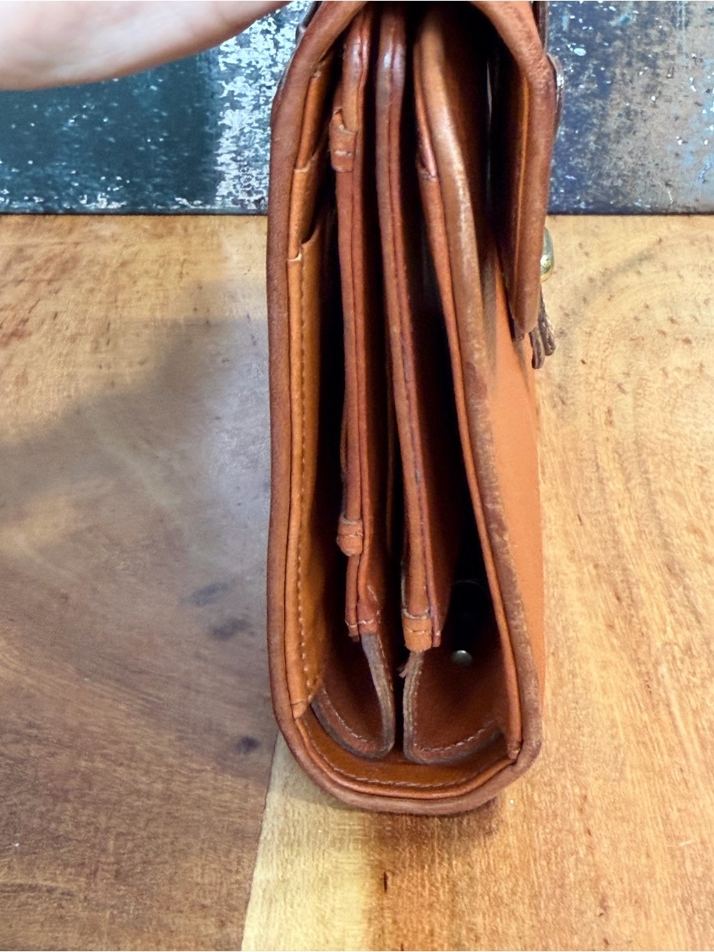 Dooney & Bourke Rare Collectible 1980s/1990s All-Weather Leather Organizer - Picture 10 of 15